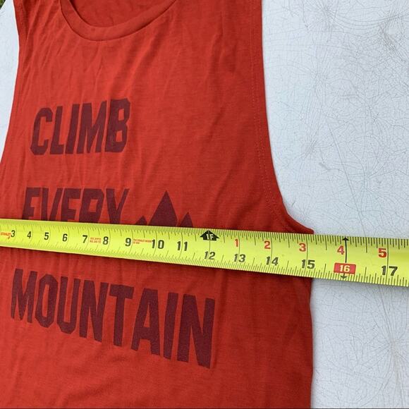 Bella Canvas Orange Tank Top Size Medium - Picture 3 of 6